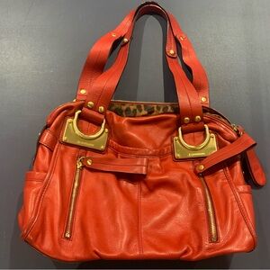 Red B.Makowsky Bag